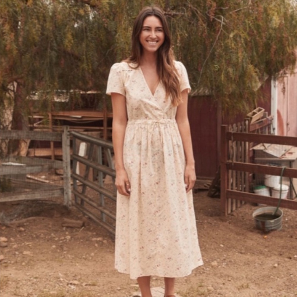 Christy Dawn Dawn Dress in Rose Cream